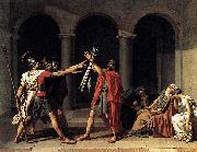 Jacques-Louis David Oath of the Horatii Sweden oil painting reproduction